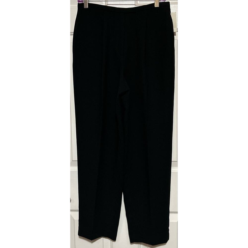 Worthington Petite Women's Black Dress Pants Side Pockets Size 12